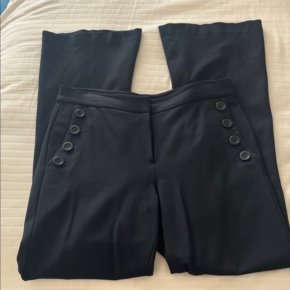 Ann Taylor Women’s Knit Classic Sailor Style Black Trousers